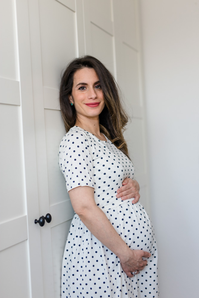 Babybauchshooting in HH-Horn zu Hause